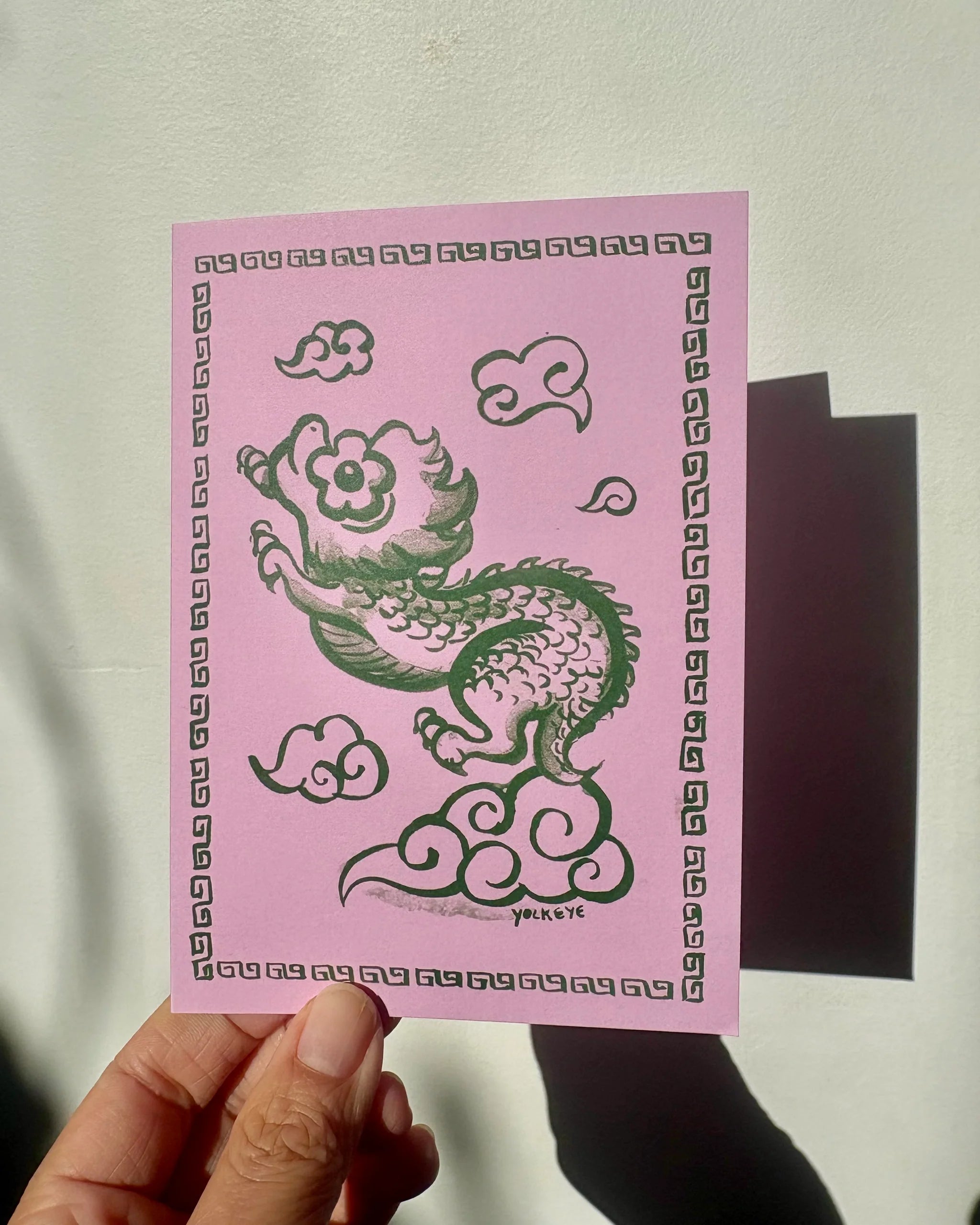 Dragon Greeting card