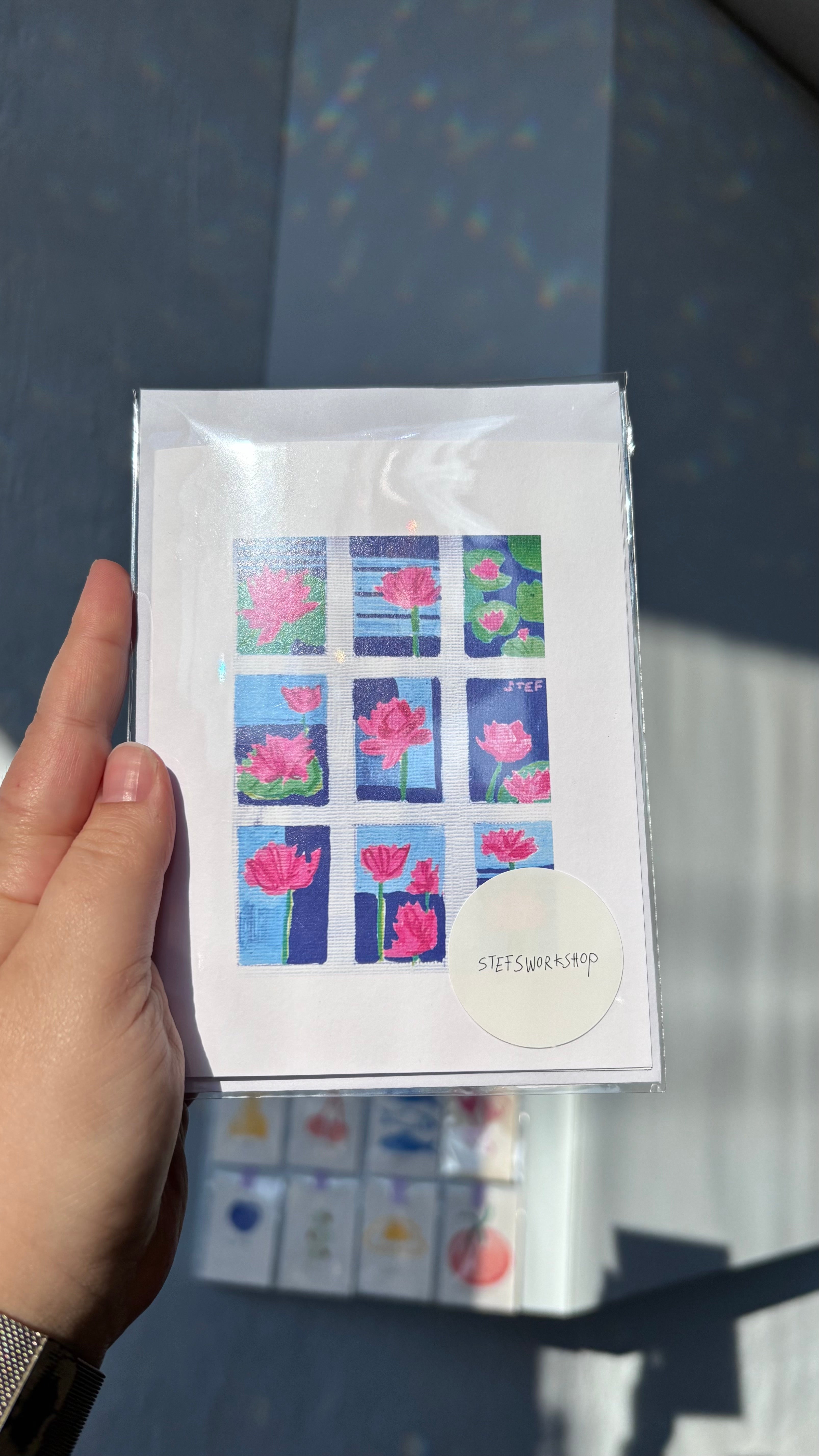 Lilies Greeting Card