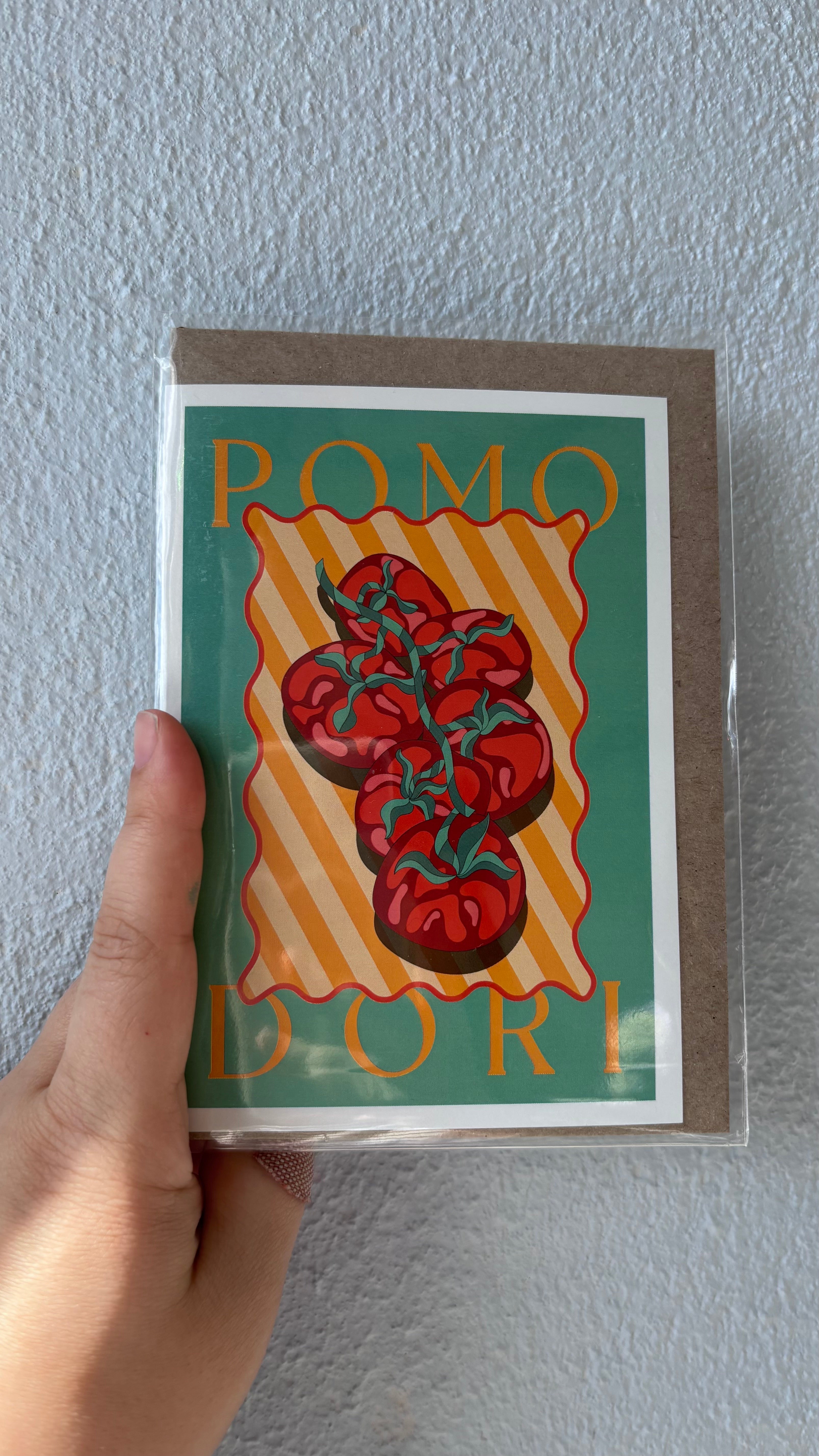 Pomodori Greeting Card