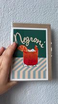 Negroni Greeting Card