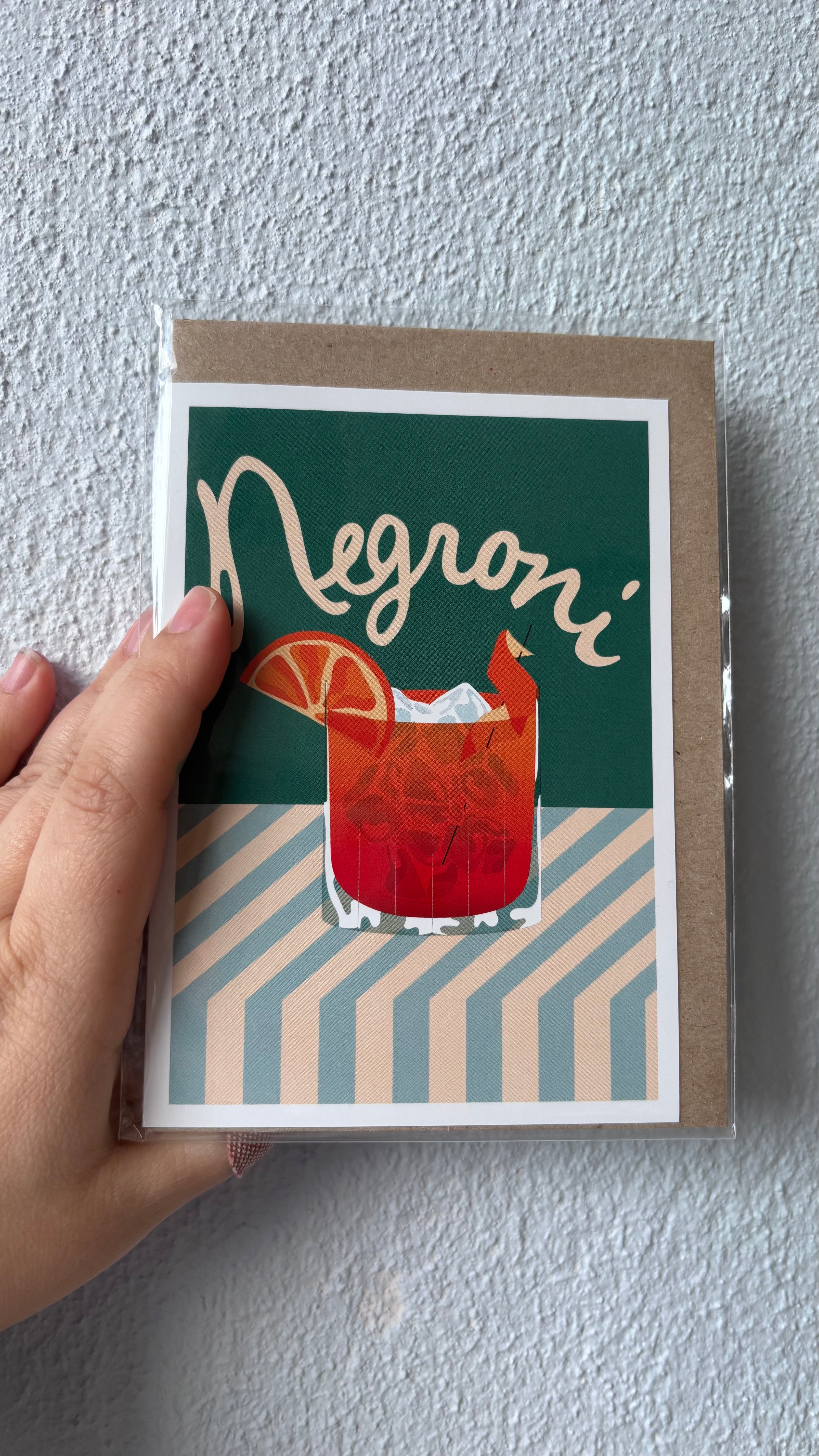 Negroni Greeting Card