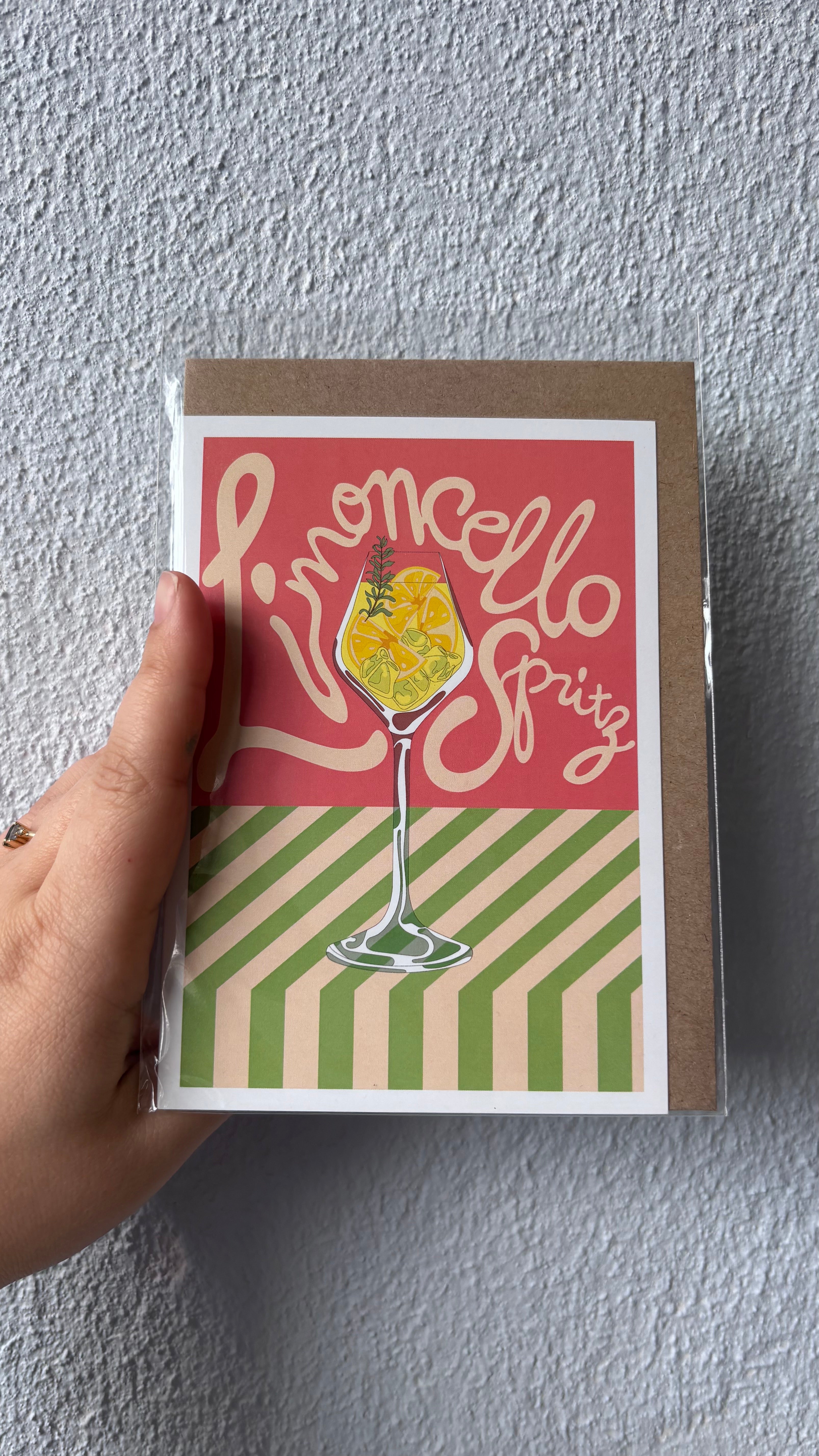 Limoncello Greeting Card