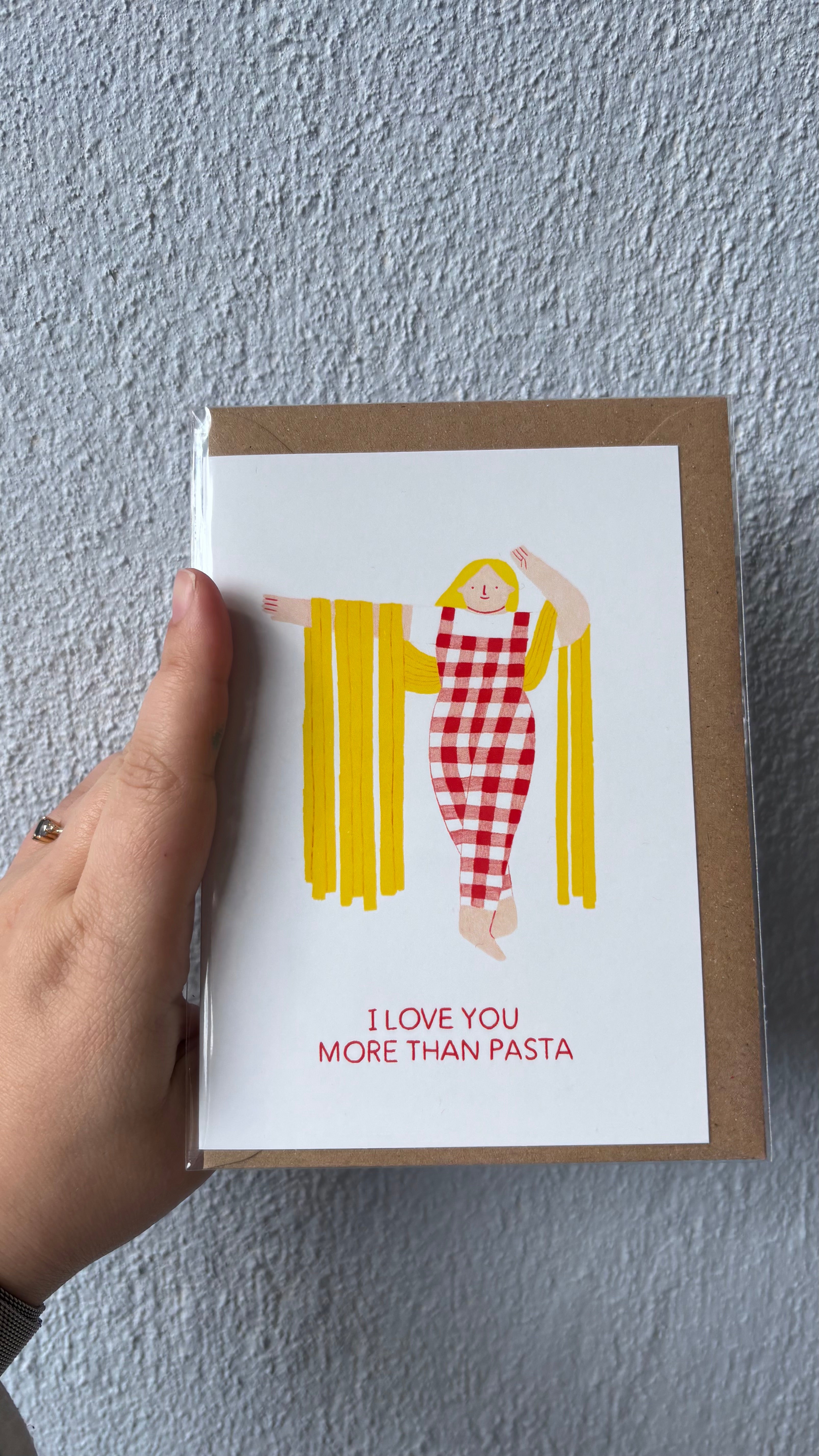 Love Pasta Greeting Card