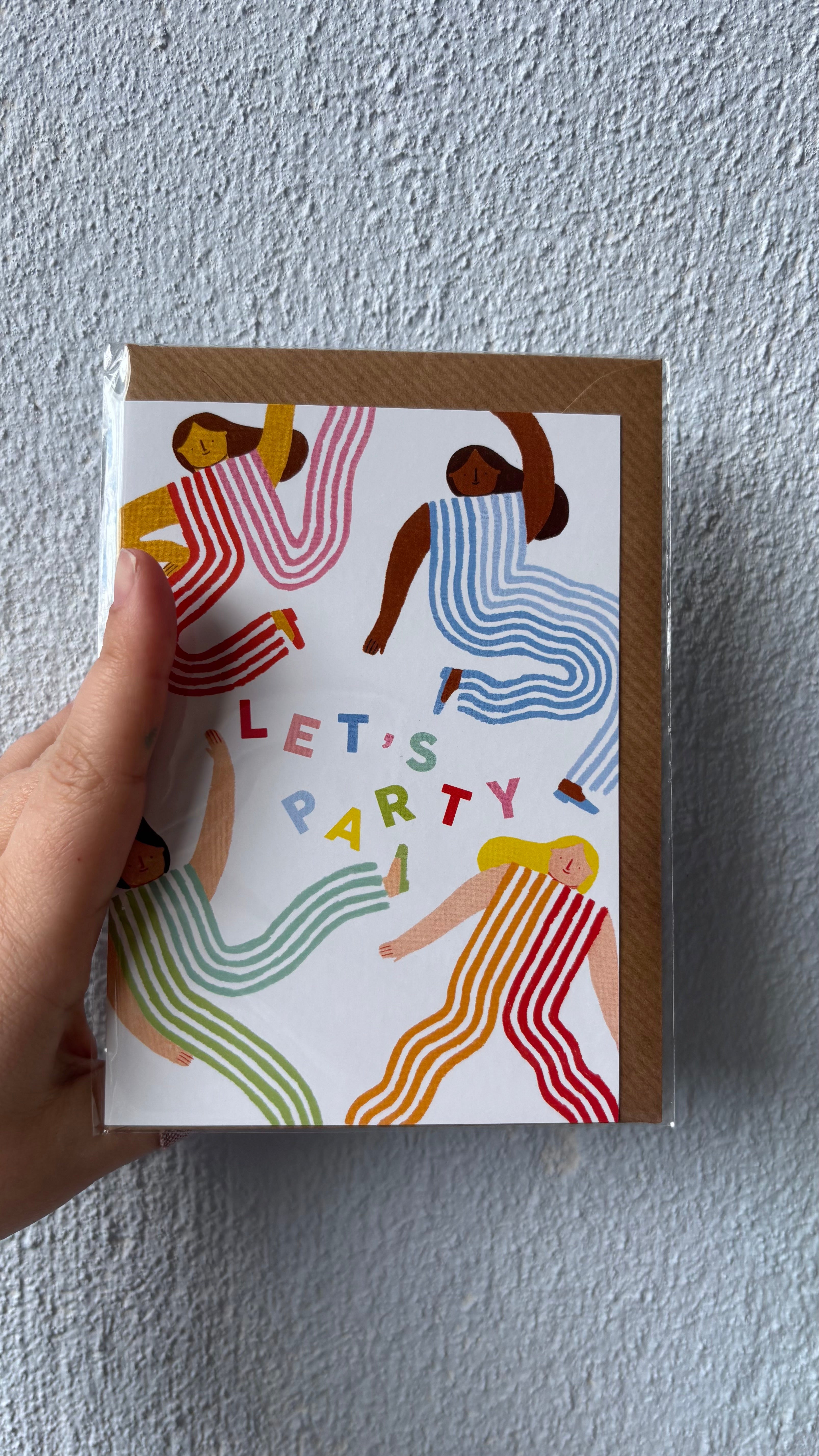 Lets Party Greeting Card