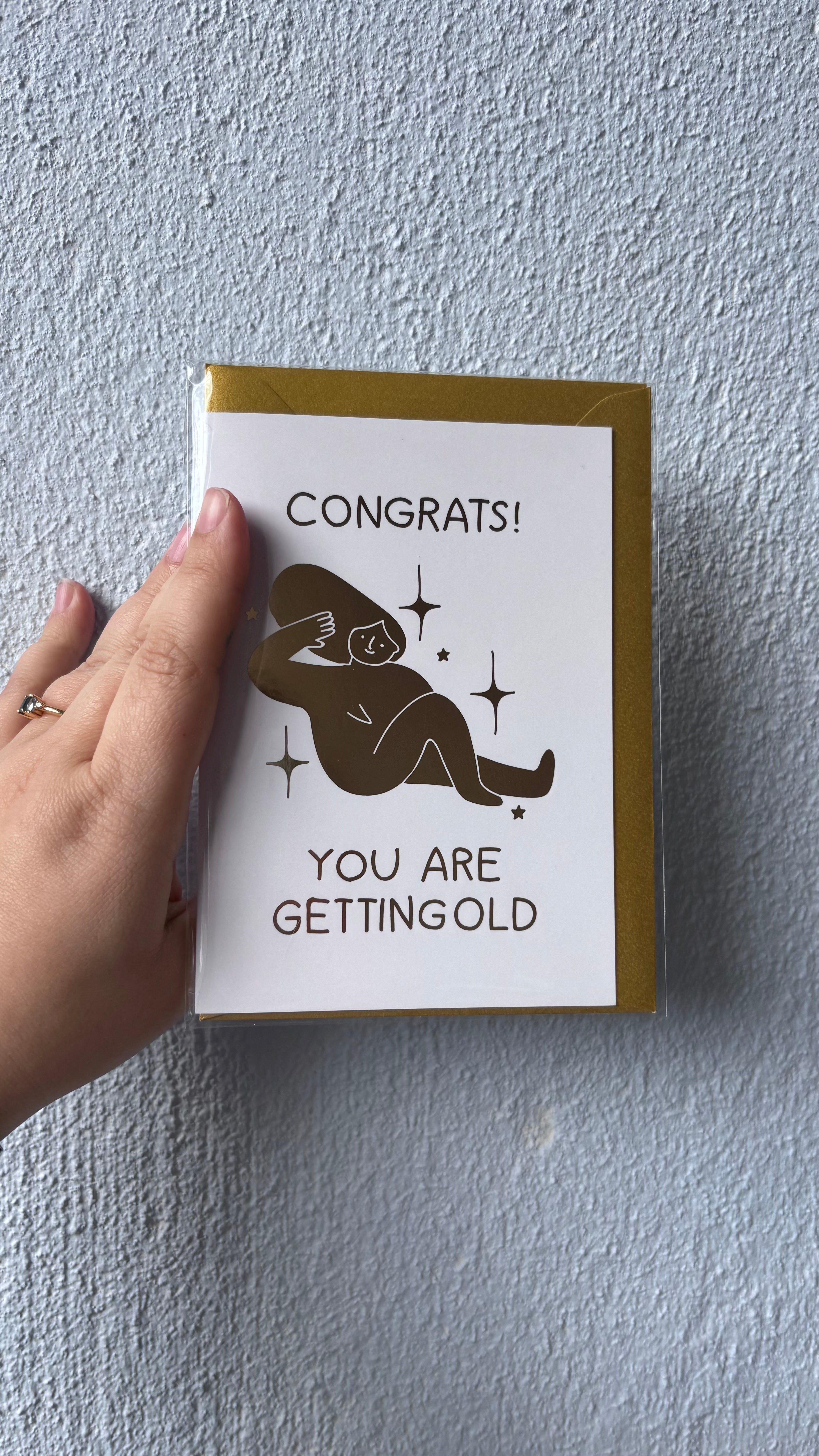 Old Gold Greeting Cards