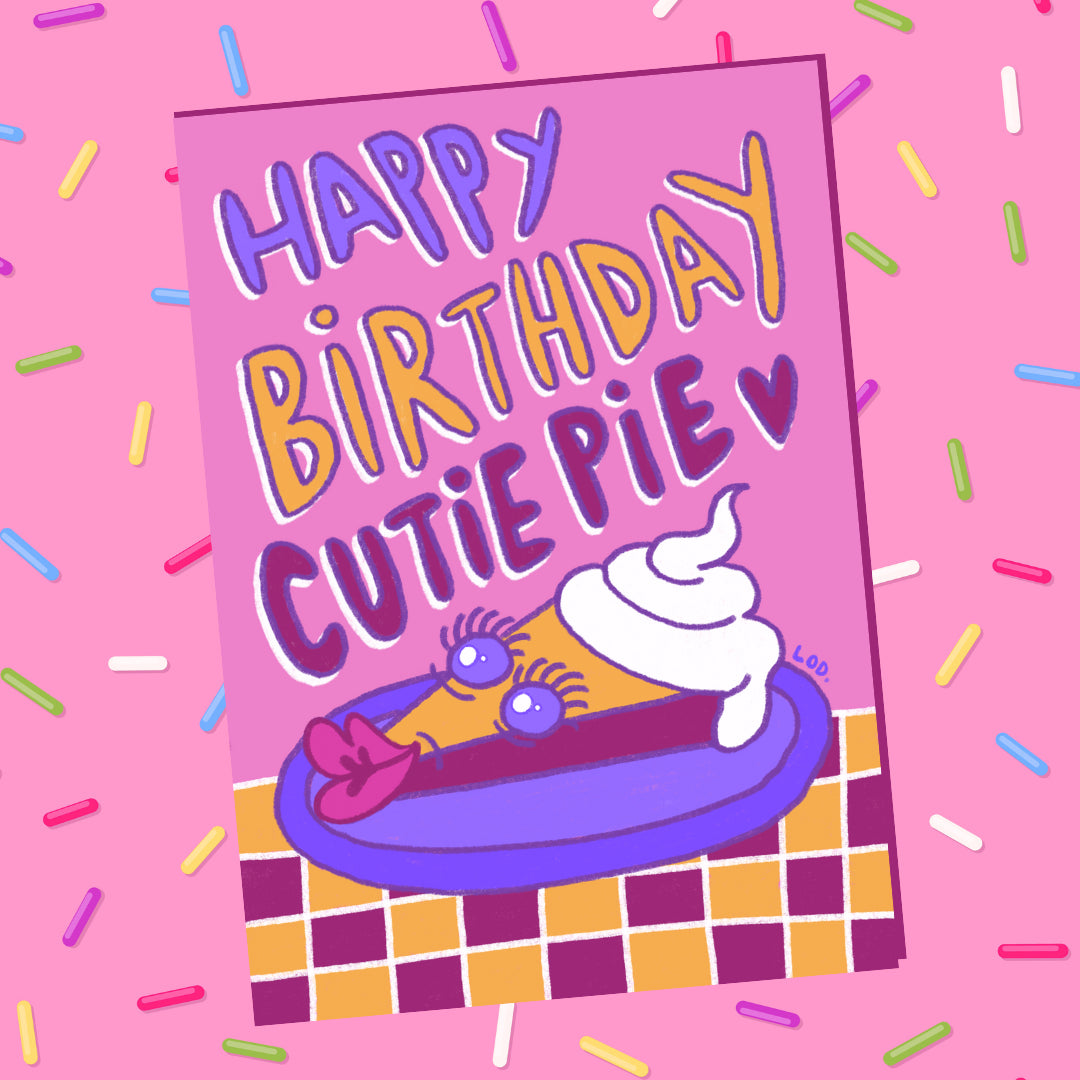 Birthday cutie pie