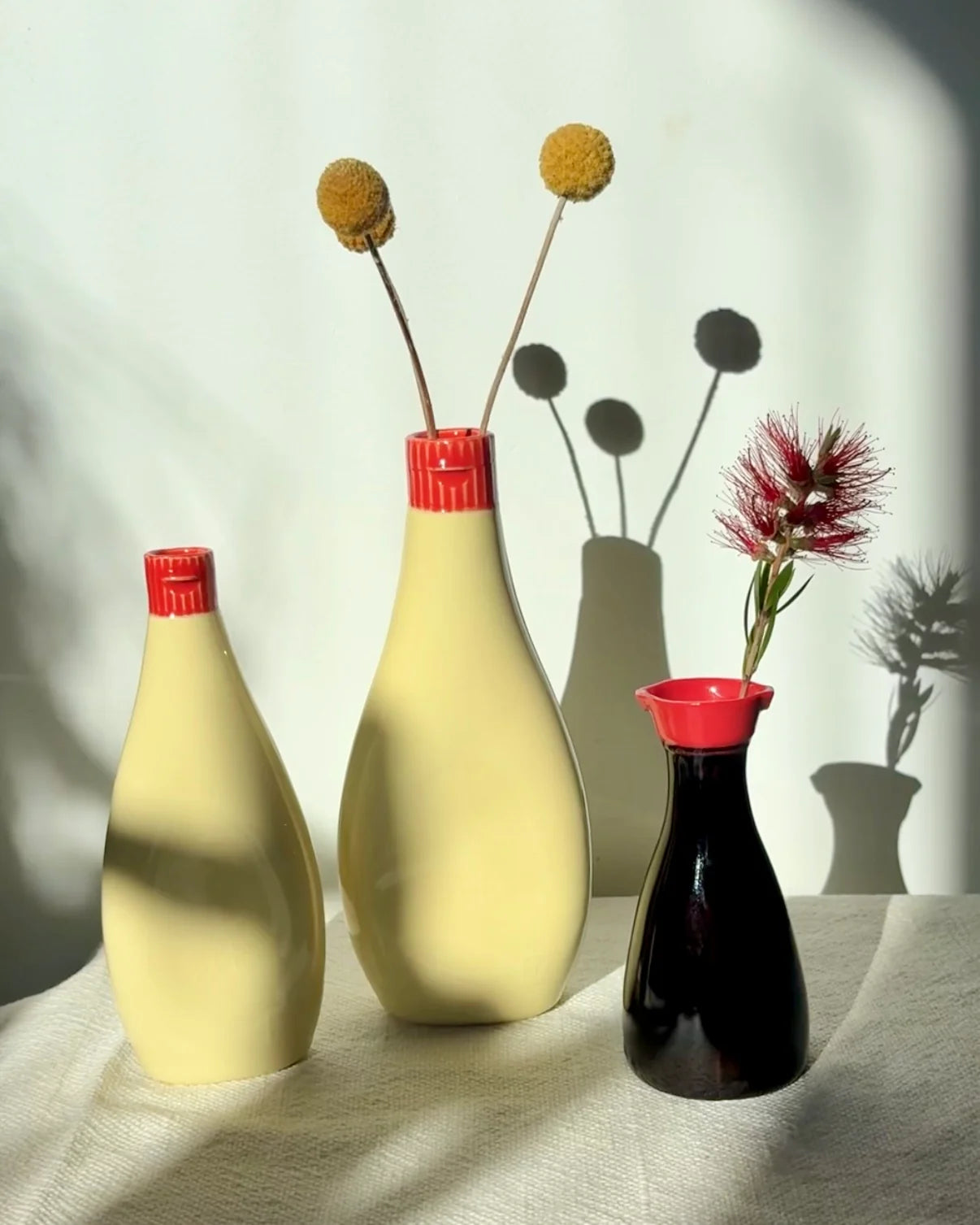 Soy sauce vase