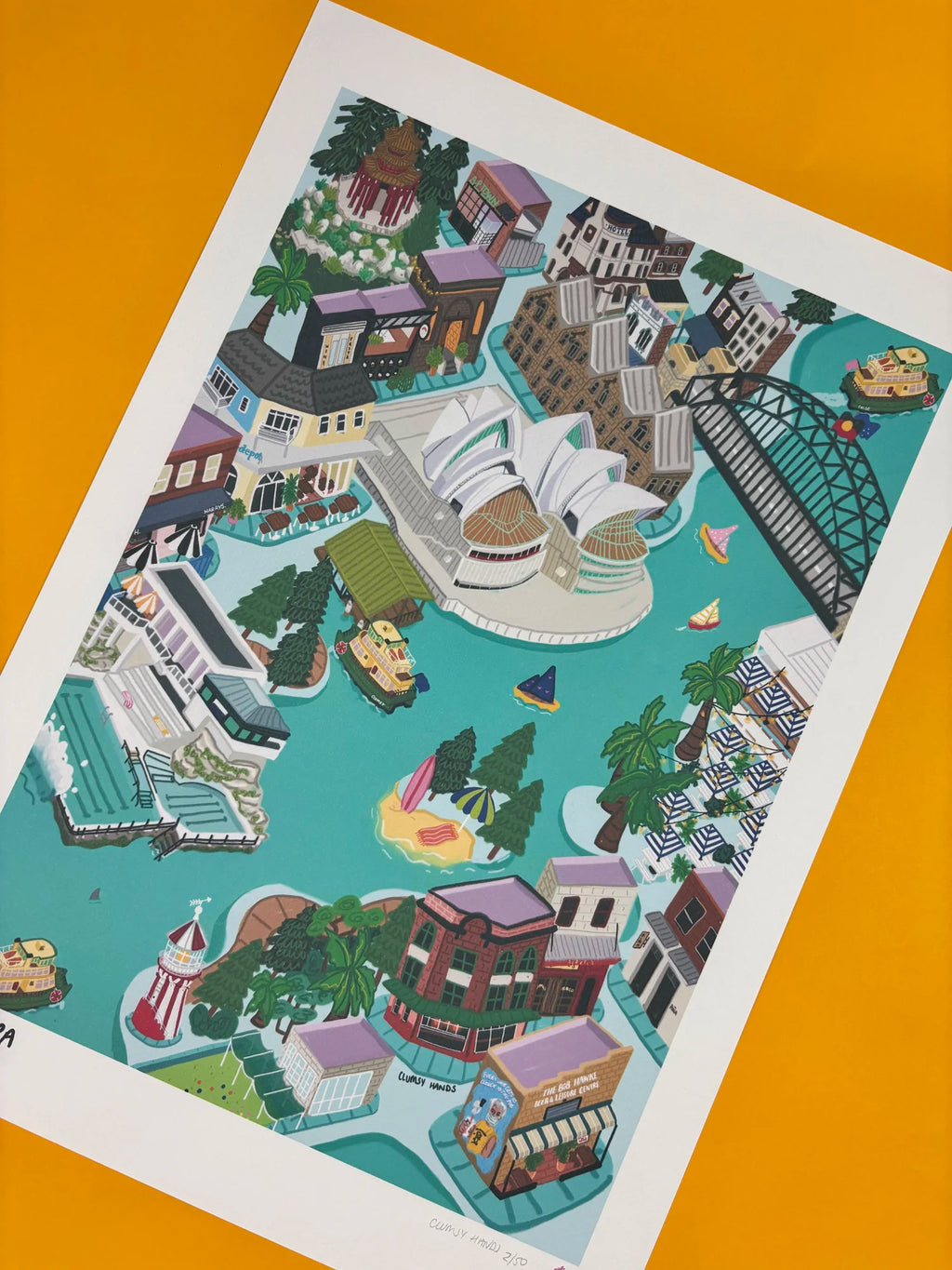 Sydney Map print