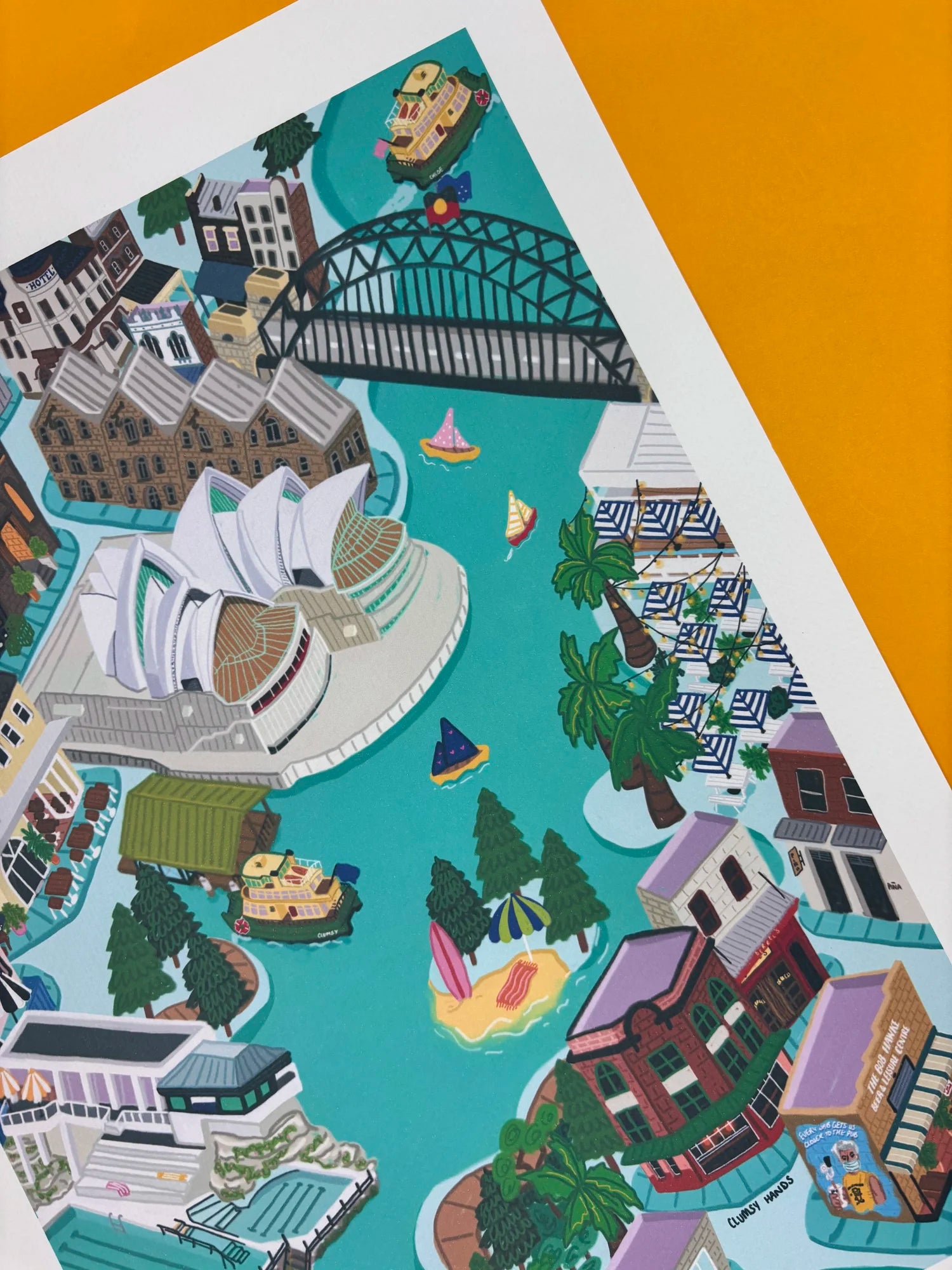 Sydney Map print