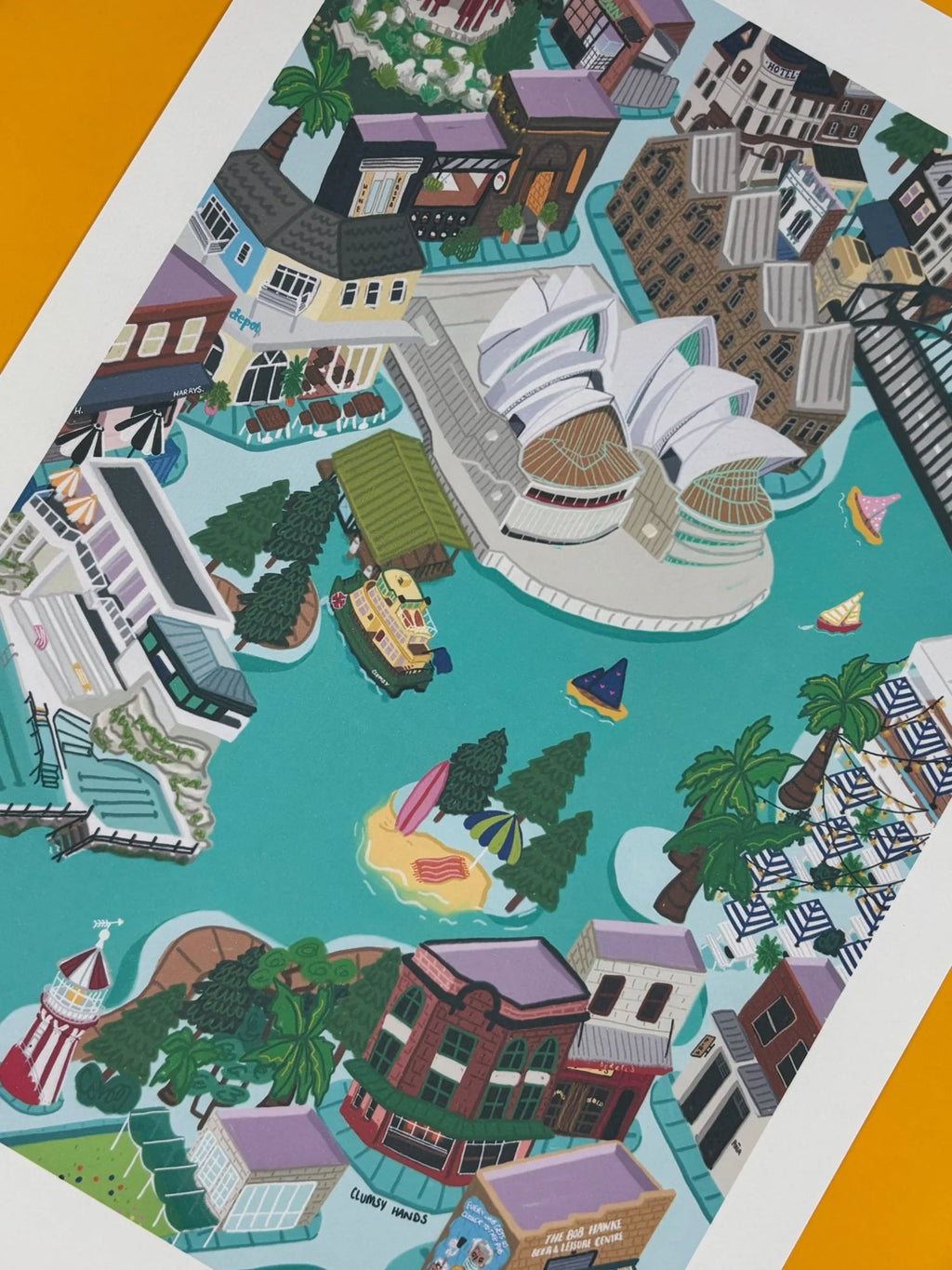 Sydney Map print