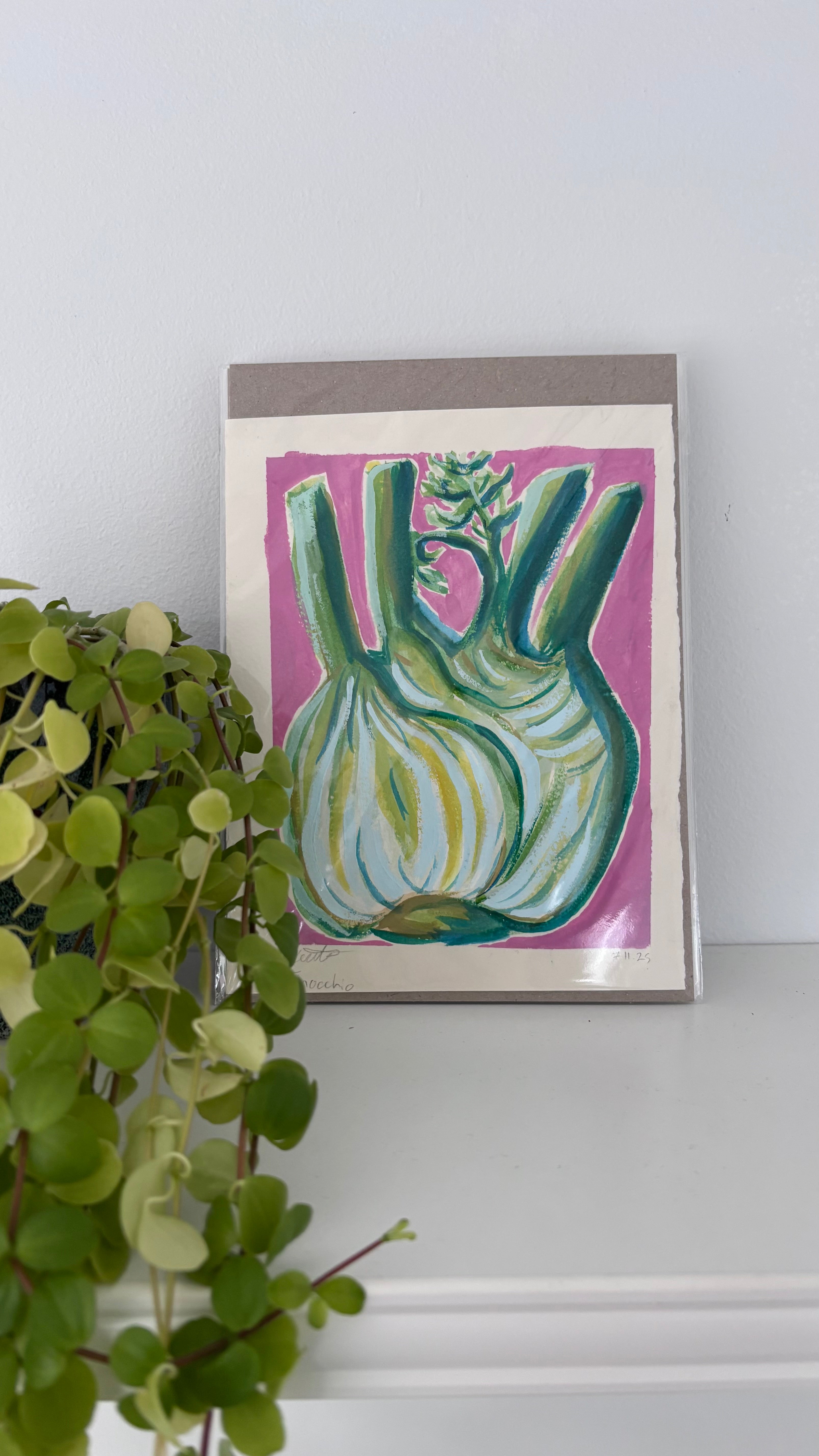 Finocchio Original watercolour