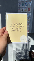 Pasta Carbonara Greeting card