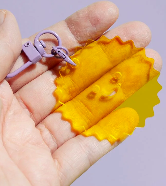 Sole (sun) Keyring