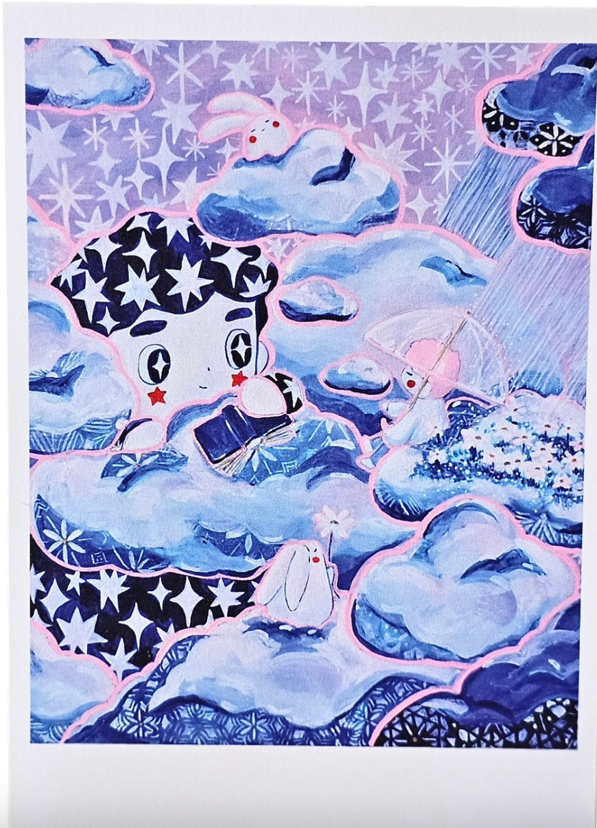 In The Clouds Postcard