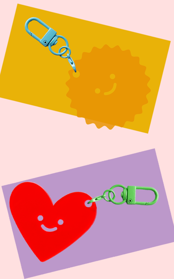 Sole (sun) Keyring