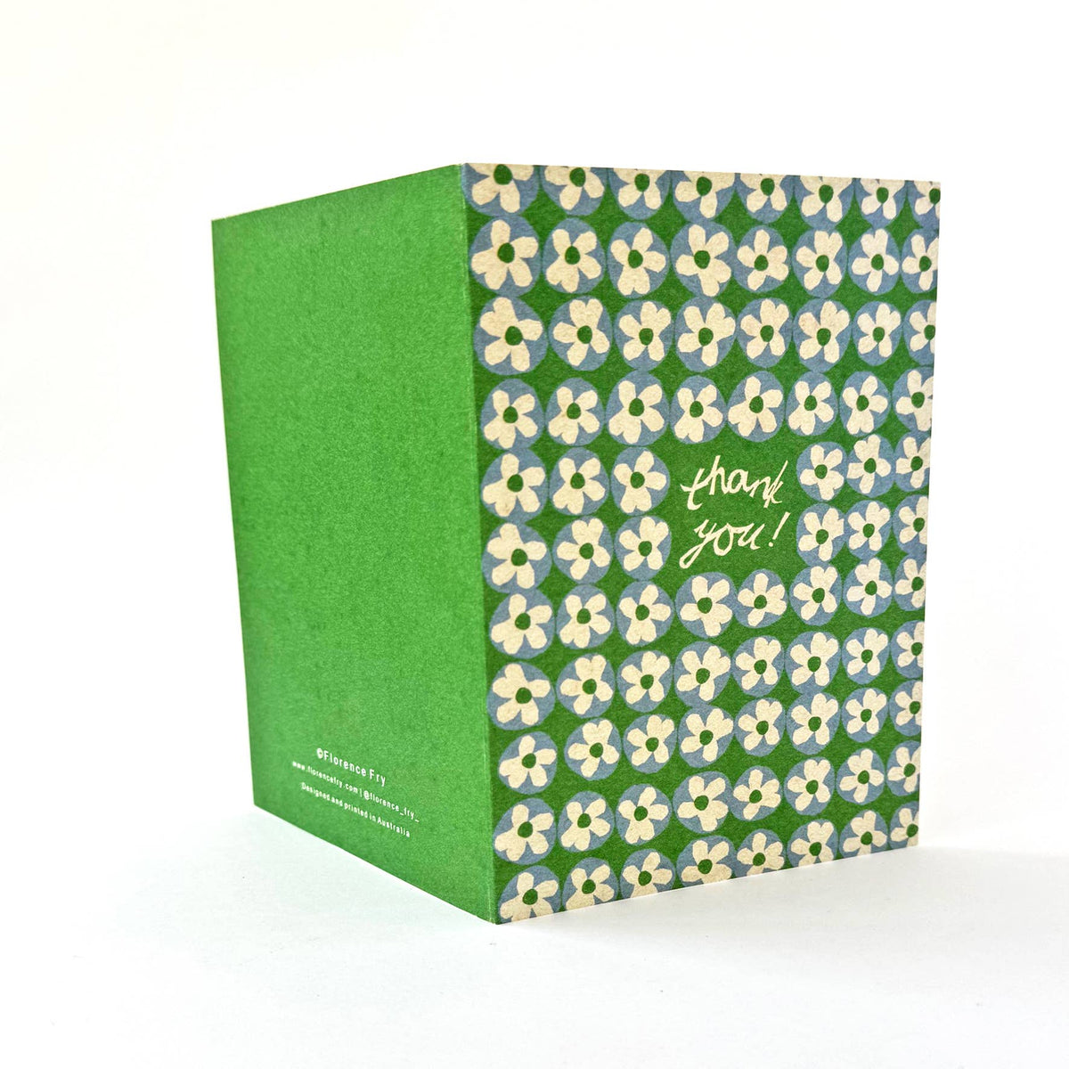 Thank You Green Flowers