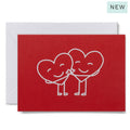 HUGGING HEARTS - Greeting Card