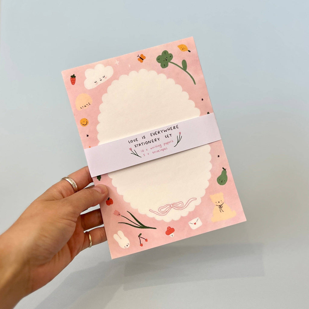 Love is Everywhere Stationery Set