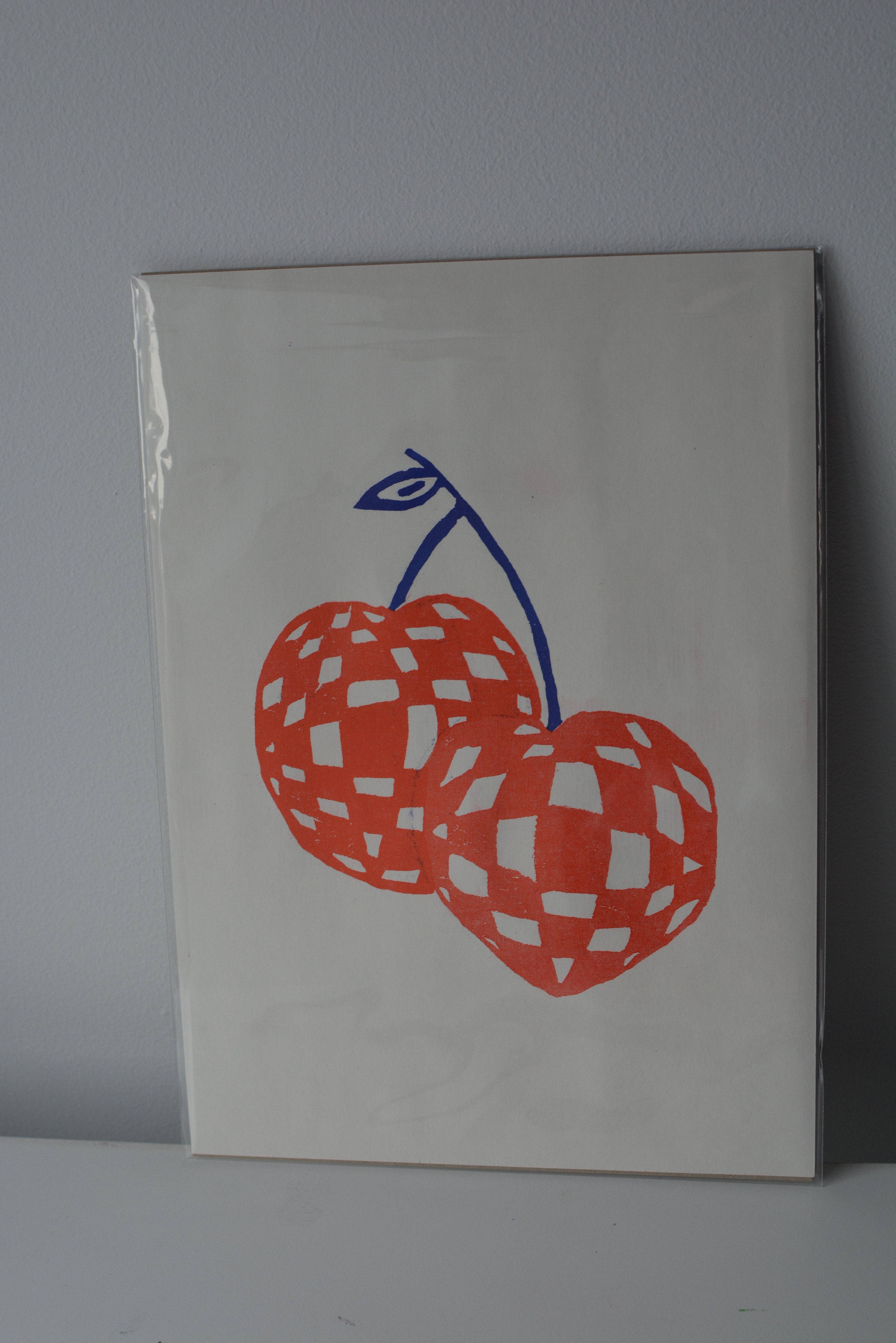 Riso Cherry Disco - A4 Print