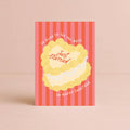 'Just Married' Wedding Cake Card