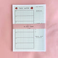 Apple A4 Weekly Planner