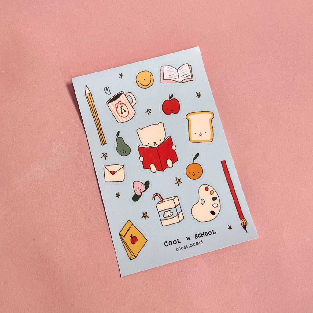 Cool 4 School Sticker Sheet