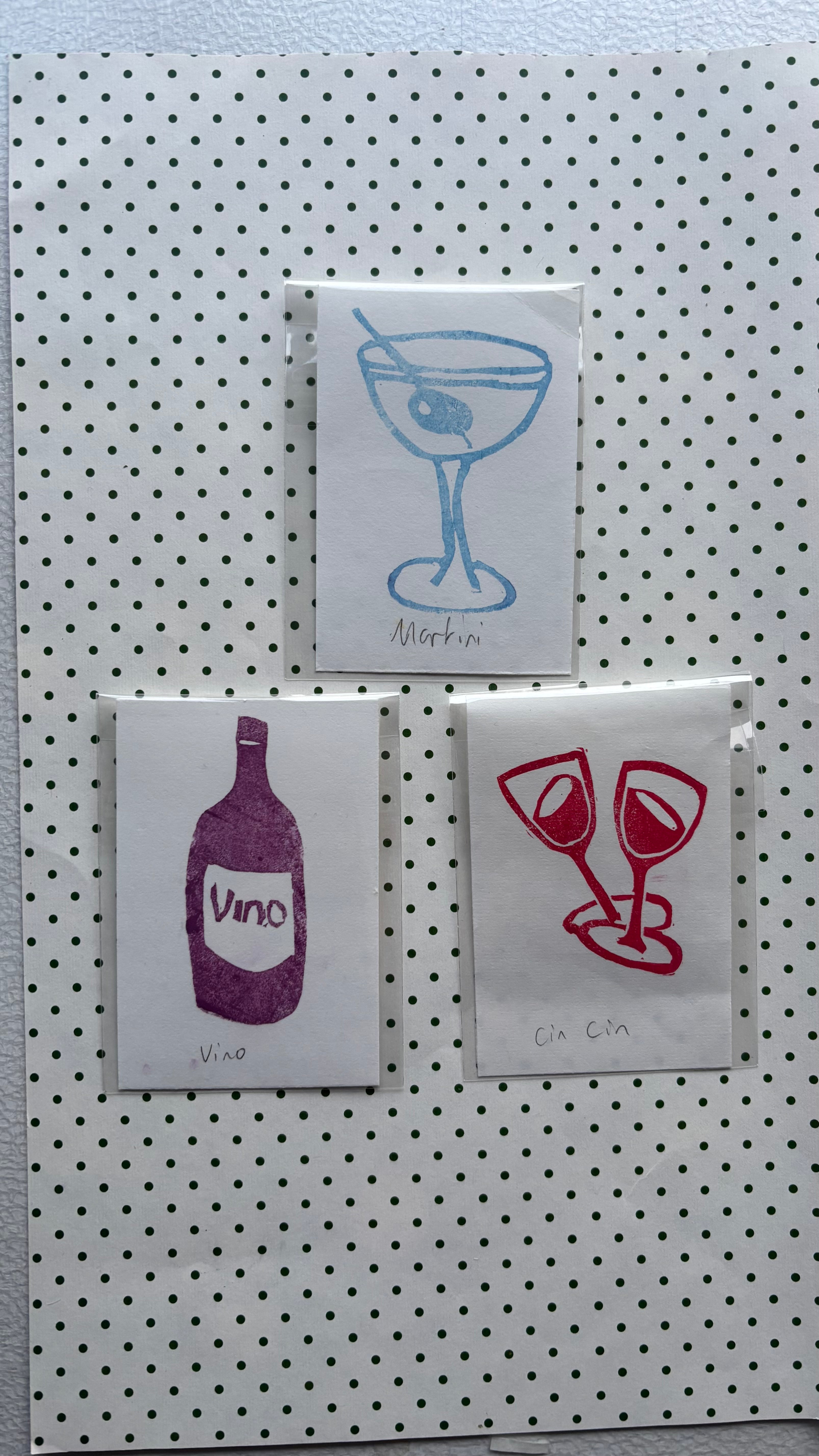 Drinks with friends mini print pack