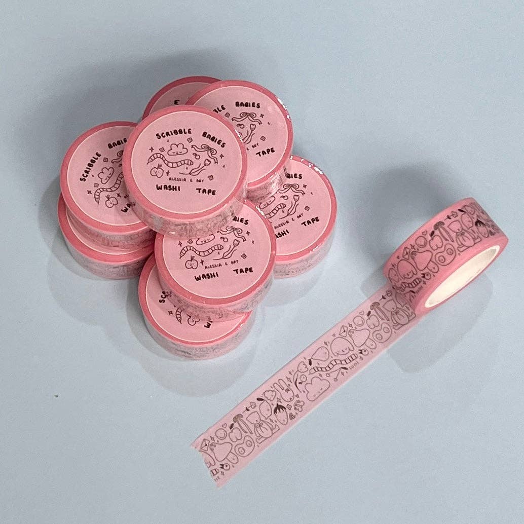 Scribbles Washi Tape