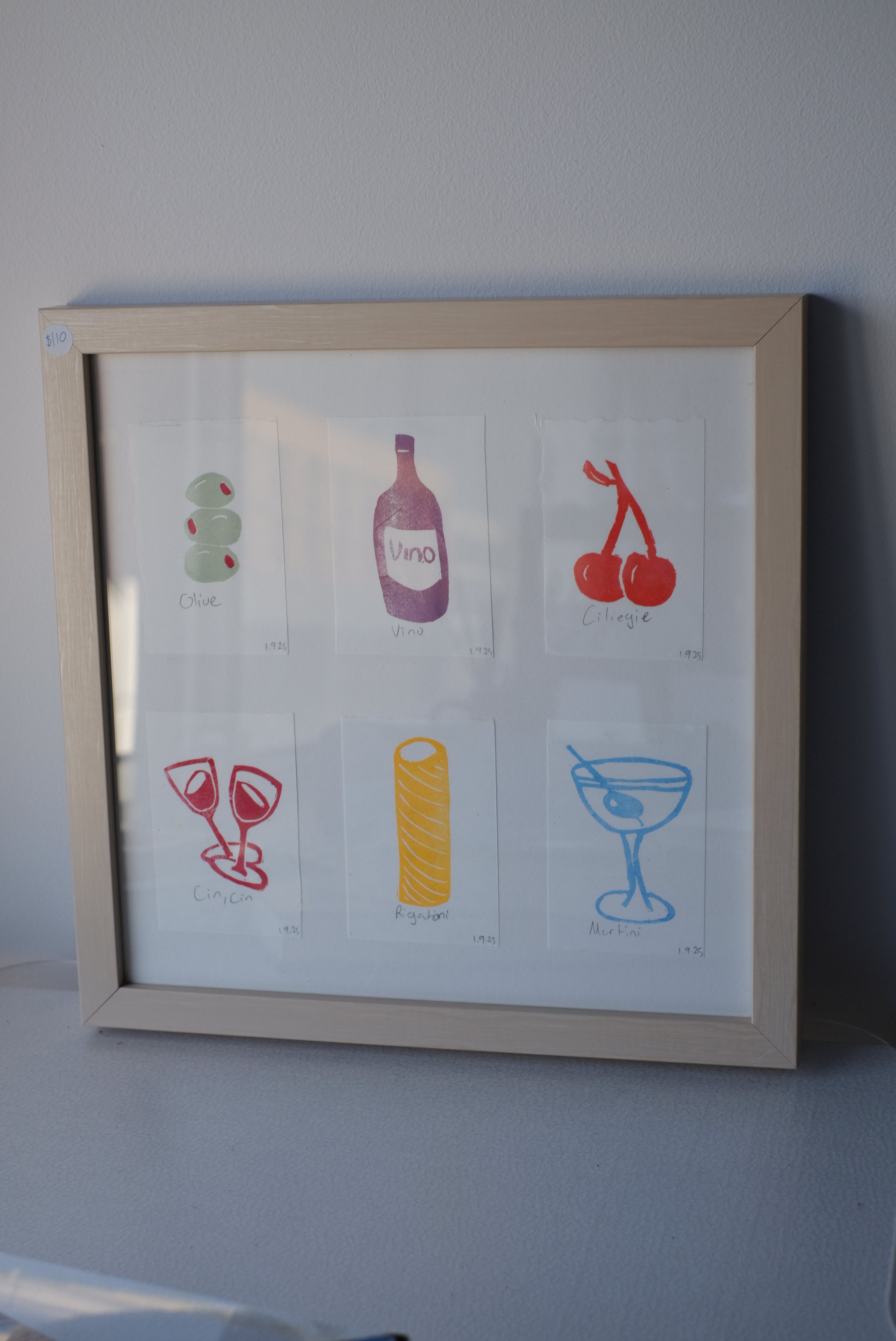Dinner party mini print pack